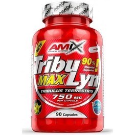 Amix Tribulyn 90% Tribulus Terrestris 90 capsule - Aumenta la forza e i livelli di testosterone / Costruisce la massa muscolare