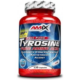 Amix Tyrosine 120 caps - Promuove la riduzione del grasso corporeo