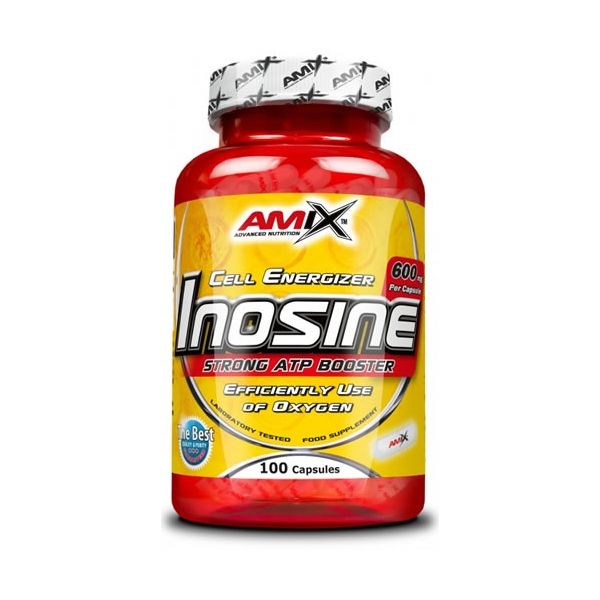 Amix Inosine 100 Cápsulas – Aumenta la Oxigenación Celular + Recuperador Muscular
