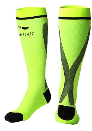 Sportlast Calcetin de Compresion Start Running Kumori Amarillo-Negro Sportlast Calcetin de Compresion Start Running Kumori Amarillo-Negro