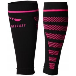 Sportlast Pantorrillera de Compresion Pro Running Etna Negro-Coral Sportlast Pantorrillera de Compresion Pro Running Etna Negro-Coral