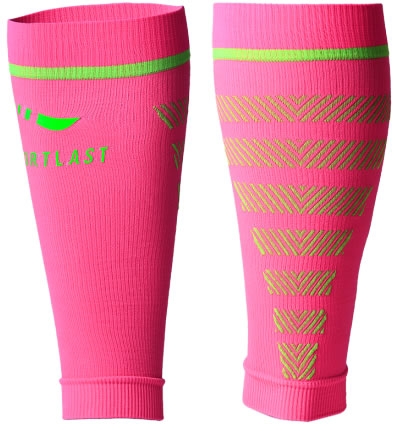 Sportlast Pantorrillera de Compresion Pro Running Etna Coral-Verde Sportlast Pantorrillera de Compresion Pro Running Etna Coral-Verde