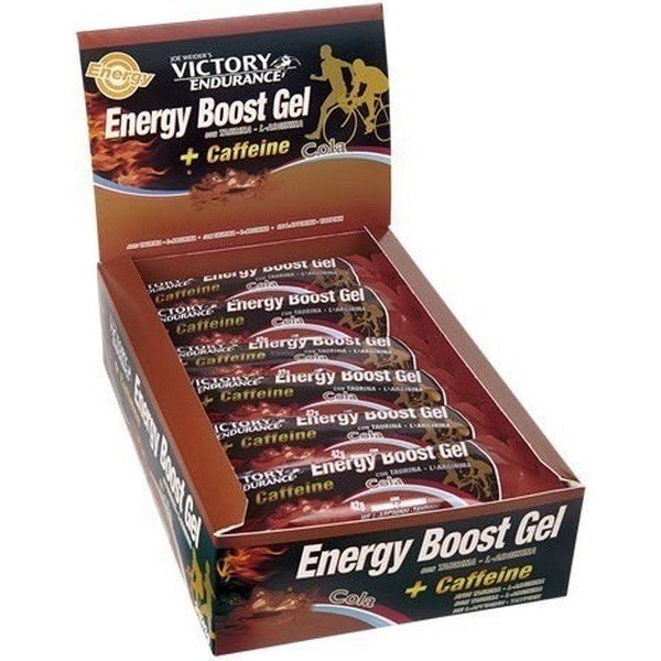 Victory Endurance Energy Boost Gel + Caffeine 24 geles x 42 gr BULEVIP