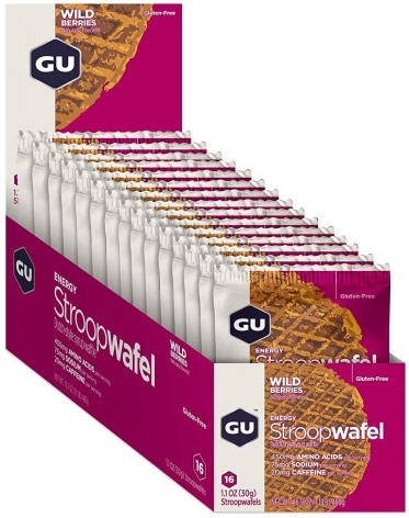 GU Energy StroopWafel con 20 mg de Cafeina - 16 Galletas x 30 gr GU Energy StroopWafel con 20 mg de Cafeina - 16 Galletas x 30 gr