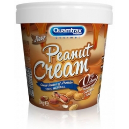Quamtrax Peanut Cream - Crema de Cacahuete 1 kg Quamtrax Peanut Cream - Crema de Cacahuete 1 kg