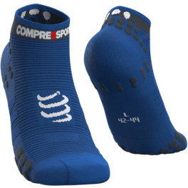 Compressport Calcetines Pro Racing Socks V3.0 Run Low Azul Cian