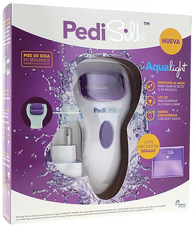 PediSilk AquaLight Lima Electrica + Neceser PediSilk AquaLight Lima Electrica + Neceser