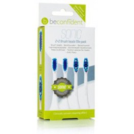 Beconfident Sonic Toothbrush Heads Regularwhitening White Lote 4 Piezas Unisex