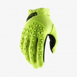 100% Airmatic Glove Yellow/black