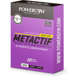 Powergym Metactif - Caja 10 Viales Limón