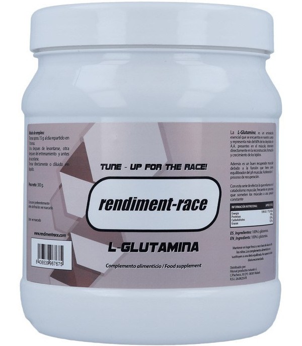Rendiment Race L- Glutamina 300 Grs Rendiment Race L- Glutamina 300 Grs