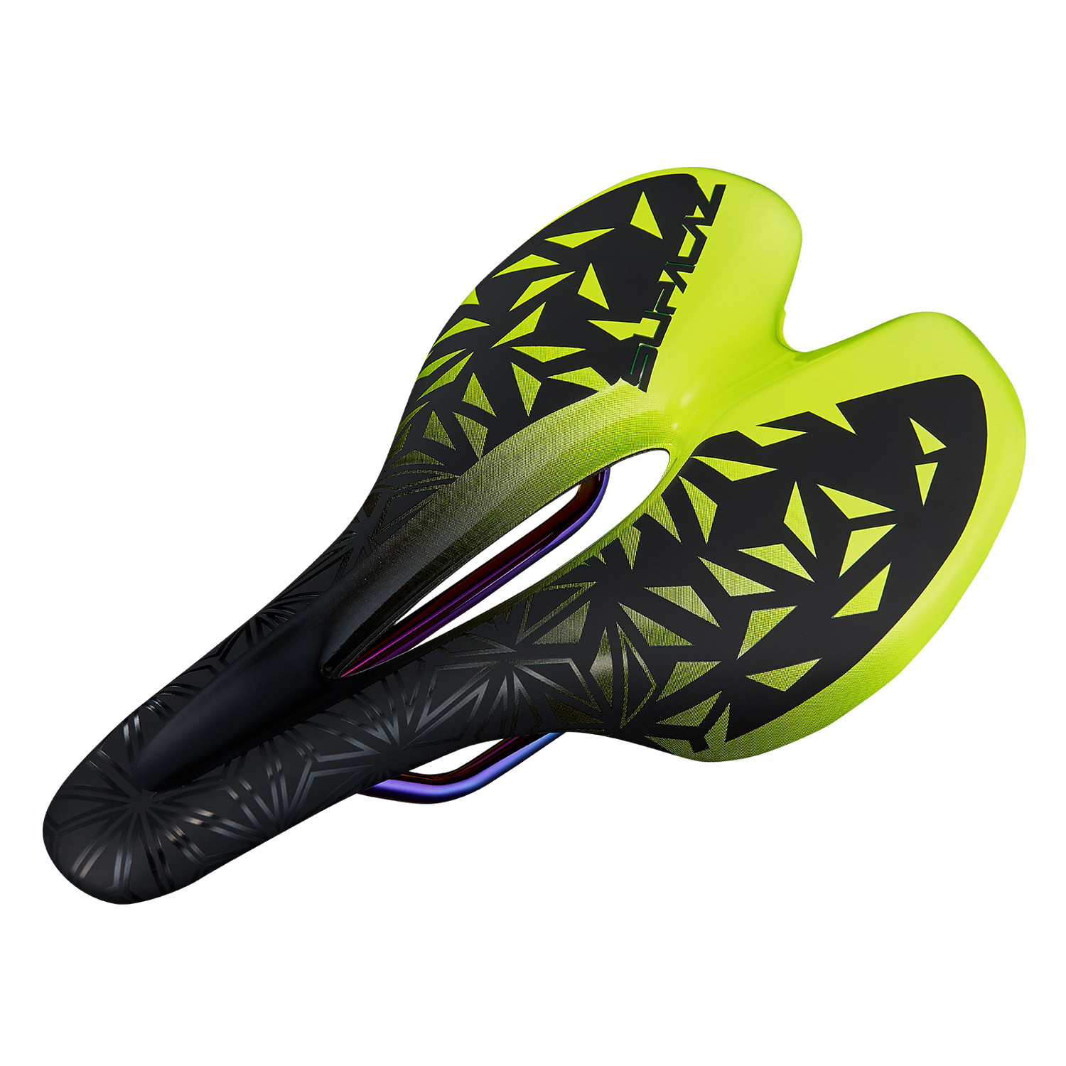 Supacaz Ignite Ti Saddle Neon Yellow 143mm Supacaz Ignite Ti Saddle Neon Yellow 143mm