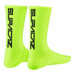 Supacaz Socks Neon Yellow And Black - Calcetines