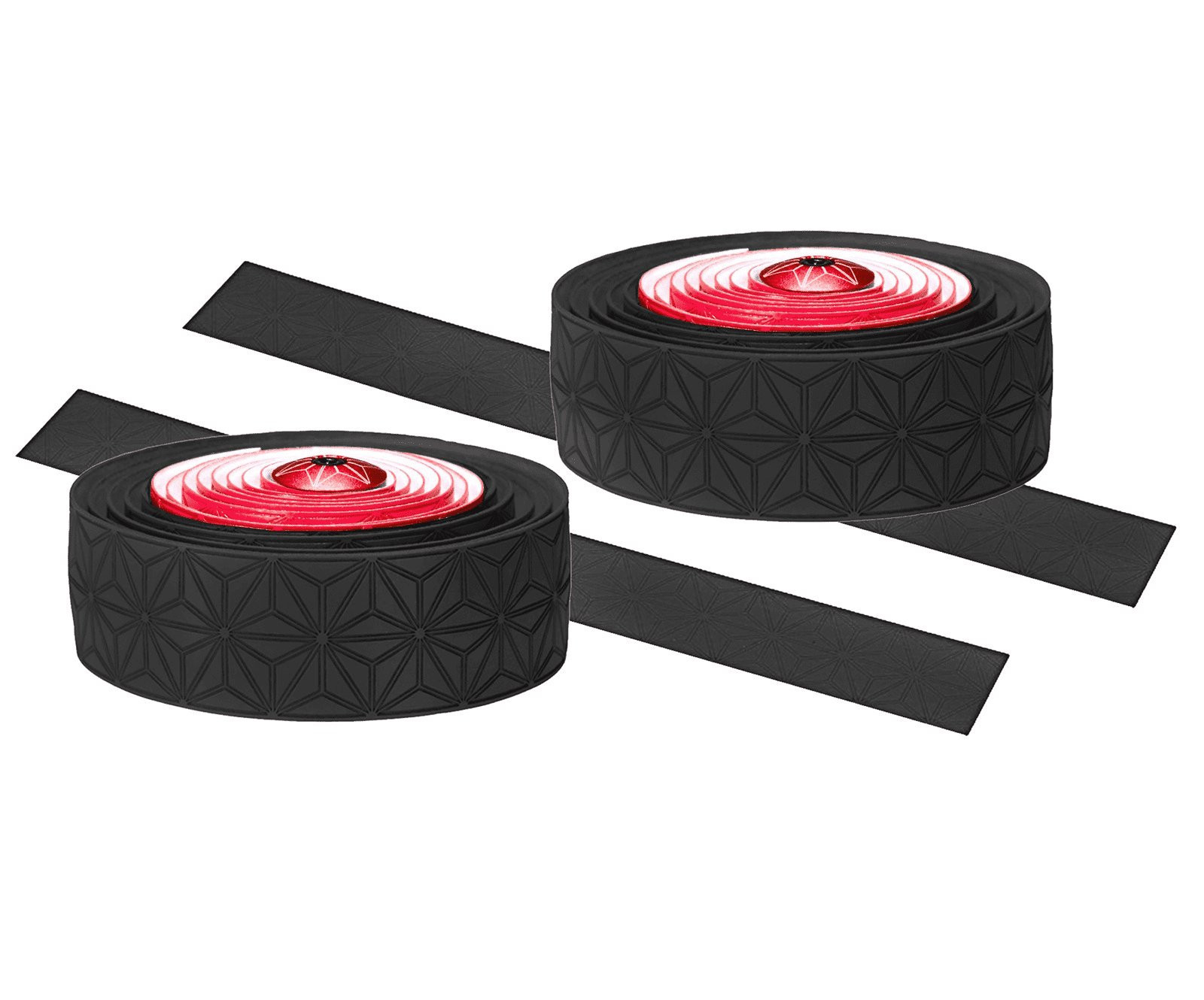 Supacaz Super Sticky Kush Multi-color Red & Black W/ Ano Red Plugs Supacaz Super Sticky Kush Multi-color Red & Black W/ Ano Red Plugs