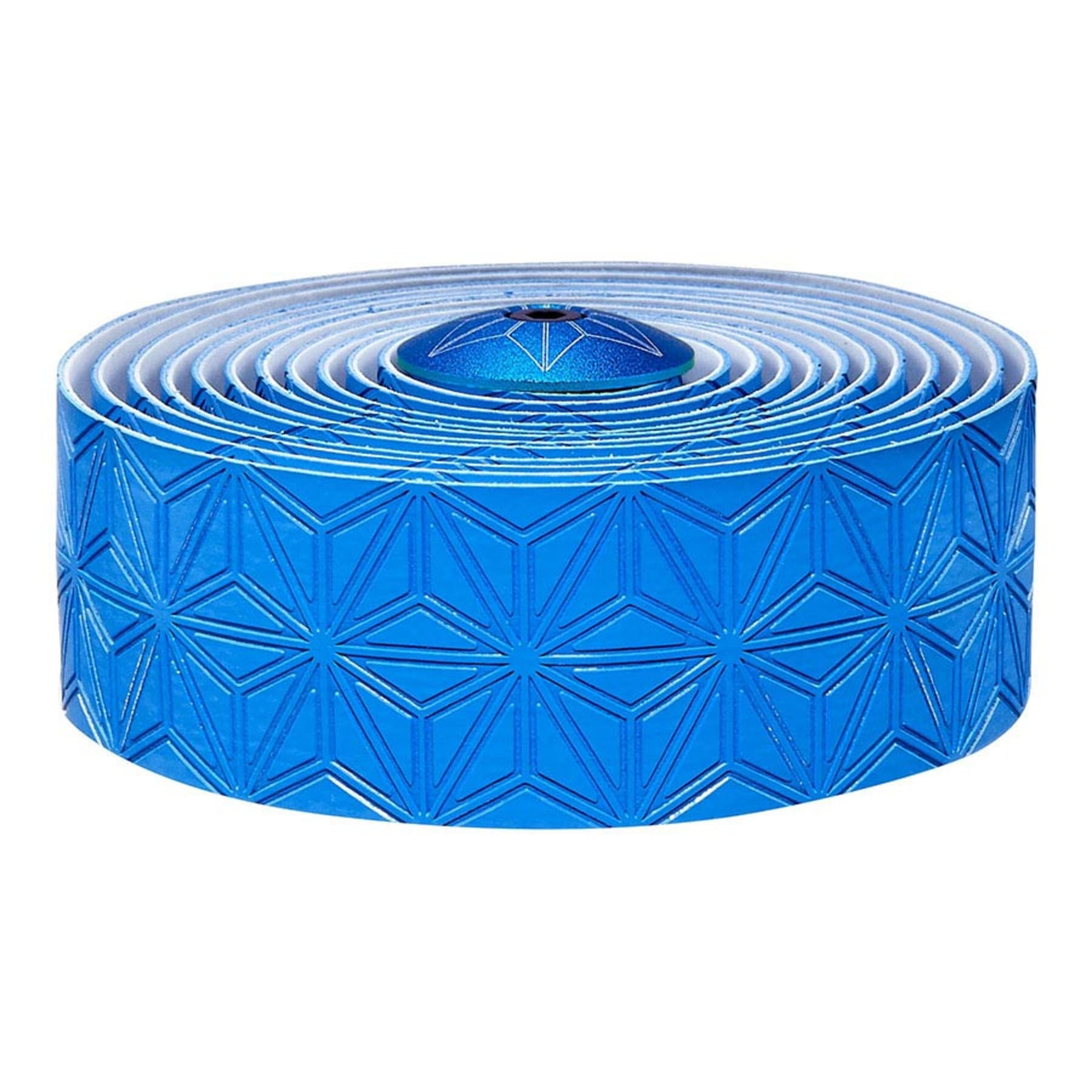 Supacaz Super Sticky Kush Truneon Neon Blue W/ Ano Blue Plugs Supacaz Super Sticky Kush Truneon Neon Blue W/ Ano Blue Plugs