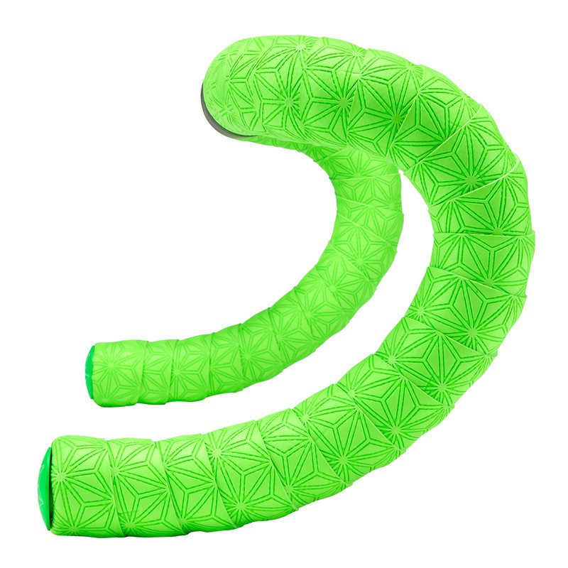 Supacaz Super Sticky Kush Truneon Neon Green W/ Neon Green Plugs Supacaz Super Sticky Kush Truneon Neon Green W/ Neon Green Plugs