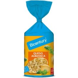 Bicentury Tortitas de Maiz Queso y Albahaca 123,5 gr Bicentury Tortitas de Maiz Queso y Albahaca 123,5 gr