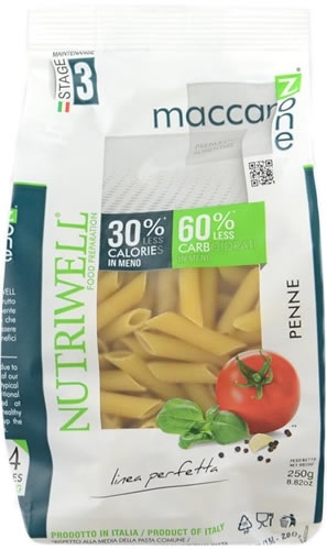 CiaoCarb Maccarozone Penne - Macarrones Fase 3 250 gr CiaoCarb Maccarozone Penne - Macarrones Fase 3 250 gr