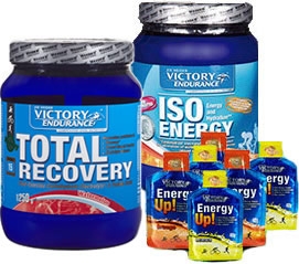 Pack Victory Endurance Total Recovery 1250 gr + Iso Energy 900 gr + 6 geles Energy Up! Pack Victory Endurance Total Recovery 1250 gr + Iso Energy 900 gr + 6 geles Energy Up!