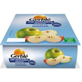 Gerble Compota de Manzana 4x100 gr Gerble Compota de Manzana 4x100 gr