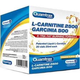 Quamtrax L-Carnitina 1200 Garcinia 500 20 viales x 10 ml Quamtrax L-Carnitina 1200 Garcinia 500 20 viales x 10 ml