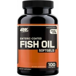 Optimum Nutrition Enteric Coated Fish Oil 100 caps