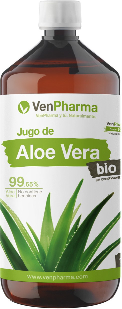 Venpharma Jugo De Aloe 99,65% Bio 1 Litro Venpharma Jugo De Aloe 99,65% Bio 1 Litro