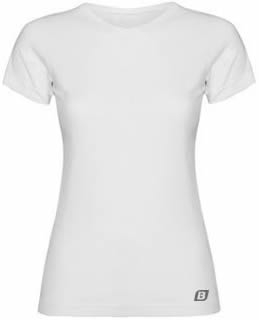 Bulevip Camiseta Manga Corta Mujer - Blanca Bulevip Camiseta Manga Corta Mujer - Blanca
