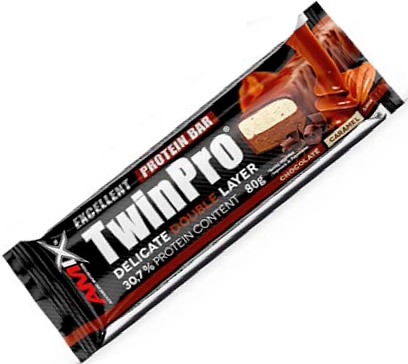 Amix TwinPro Protein Bar - Barrita Proteica 1 barrita x 80 gr Amix TwinPro Protein Bar - Barrita Proteica 1 barrita x 80 gr