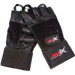 Amix Guantes de Muñequera BodyBuilding Gloves - Negro Amix Guantes de Muñequera BodyBuilding Gloves - Negro