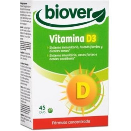 Biover Vitamina D3 - Colecalciferol 45 Caps