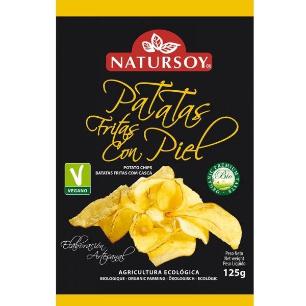 Natursoy Patatas Fritas Con Piel Eco 40 G