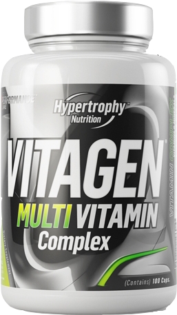 Hypertrophy Nutrition MultiVitagen, Multi-Vitamin Complex 100 caps Hypertrophy Nutrition MultiVitagen, Multi-Vitamin Complex 100 caps