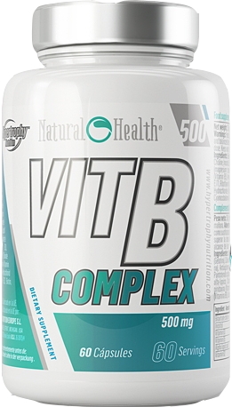 Hypertrophy Natural Health VIT B Complex 60 caps Hypertrophy Natural Health VIT B Complex 60 caps