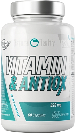 Hypertrophy Natural Health Vitaminas y Antioxidantes 60 caps Hypertrophy Natural Health Vitaminas y Antioxidantes 60 caps