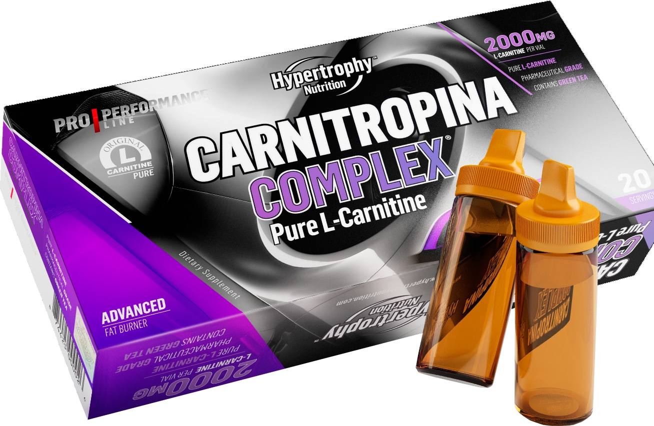 Hypertrophy Nutrition Carnitropina Complex 20 viales x 10 ml Hypertrophy Nutrition Carnitropina Complex 20 viales x 10 ml