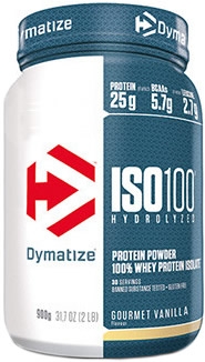 Dymatize ISO 100 Hydrolyzed 900 gr (2 lbs) NEW Dymatize ISO 100 Hydrolyzed 900 gr (2 lbs) NEW
