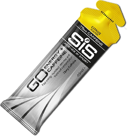 SiS GO Energy + 75 mg Caffeine 1 gel x 60 ml SiS GO Energy + 75 mg Caffeine 1 gel x 60 ml