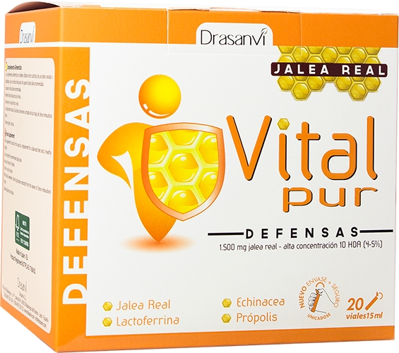 Drasanvi VitalPur Defensas-Jalea Real 20 viales x 15 ml Drasanvi VitalPur Defensas-Jalea Real 20 viales x 15 ml