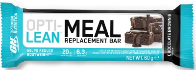 Optimum Nutrition Opti-Lean Meal Replacement Bar 12 barritas x 60 gr Optimum Nutrition Opti-Lean Meal Replacement Bar 12 barritas x 60 gr