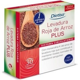 Dietisa Levadura Roja De Arroz Plus 30 caps