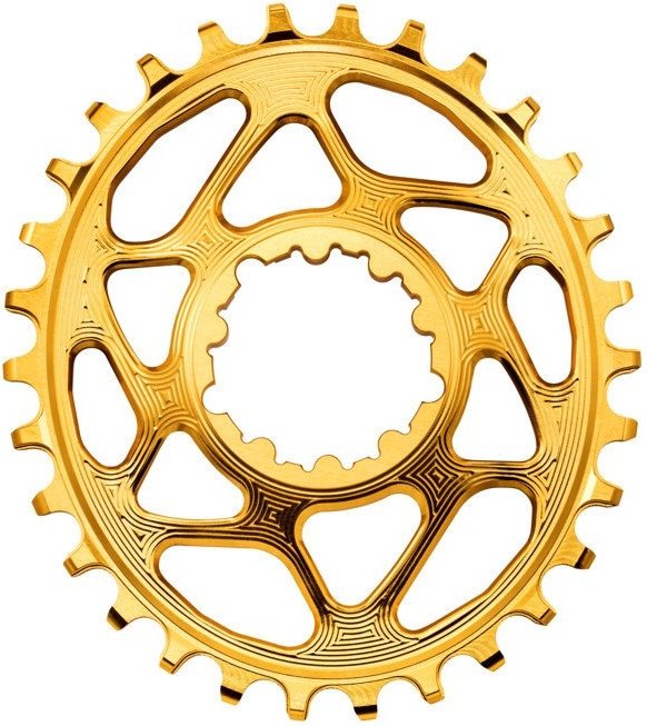 Absolute Black Plato Mtb Ovalado Sram Dm Boost148 Gold (3mm Offset) Absolute Black Plato Mtb Ovalado Sram Dm Boost148 Gold (3mm Offset)