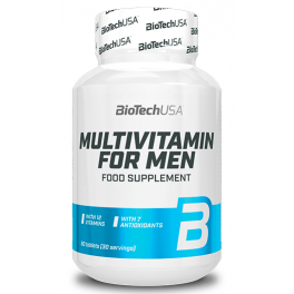 BioTech USA Multivitamine voor mannen 60 tabletten