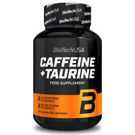 BioTechUSA Koffein + Taurin - Koffein + Taurin 60 Kapseln