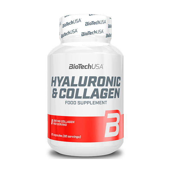 BioTechUSA Hyaluronic & Collagen - Acido Hialuronico y Colageno 30 caps
