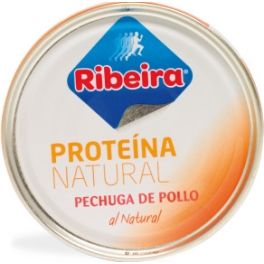 Ribeira Proteína Natural Pechuga de Pollo al Natural 160 gr Bajo en Sal Ribeira Proteína Natural Pechuga de Pollo al Natural 160 gr Bajo en Sal