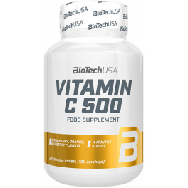 BioTechUSA Vitamin C 500 - 120 Tableta