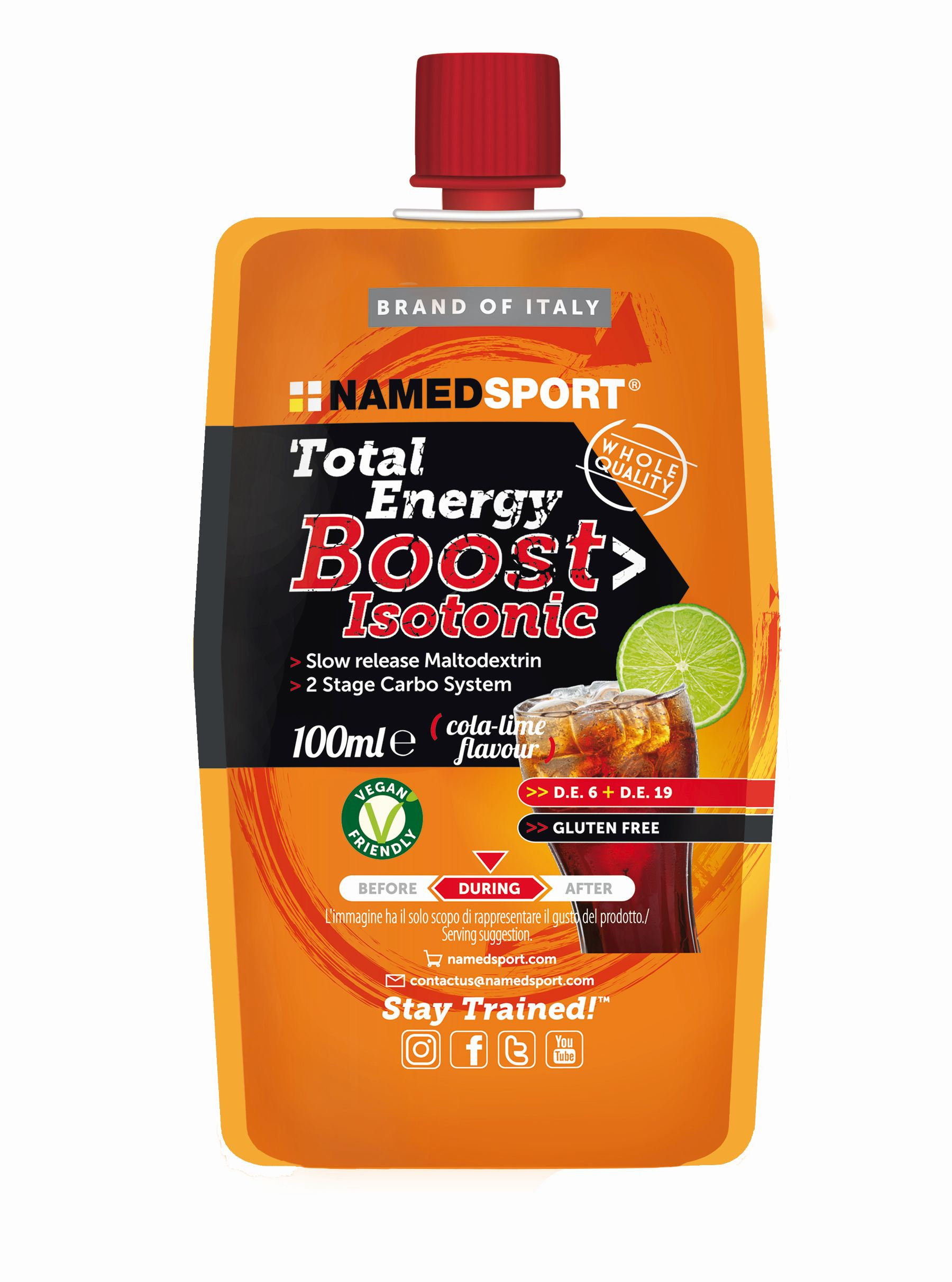 Named Sport Total Energy Boost Isotonic 100 ml Named Sport Total Energy Boost Isotonic 100 ml