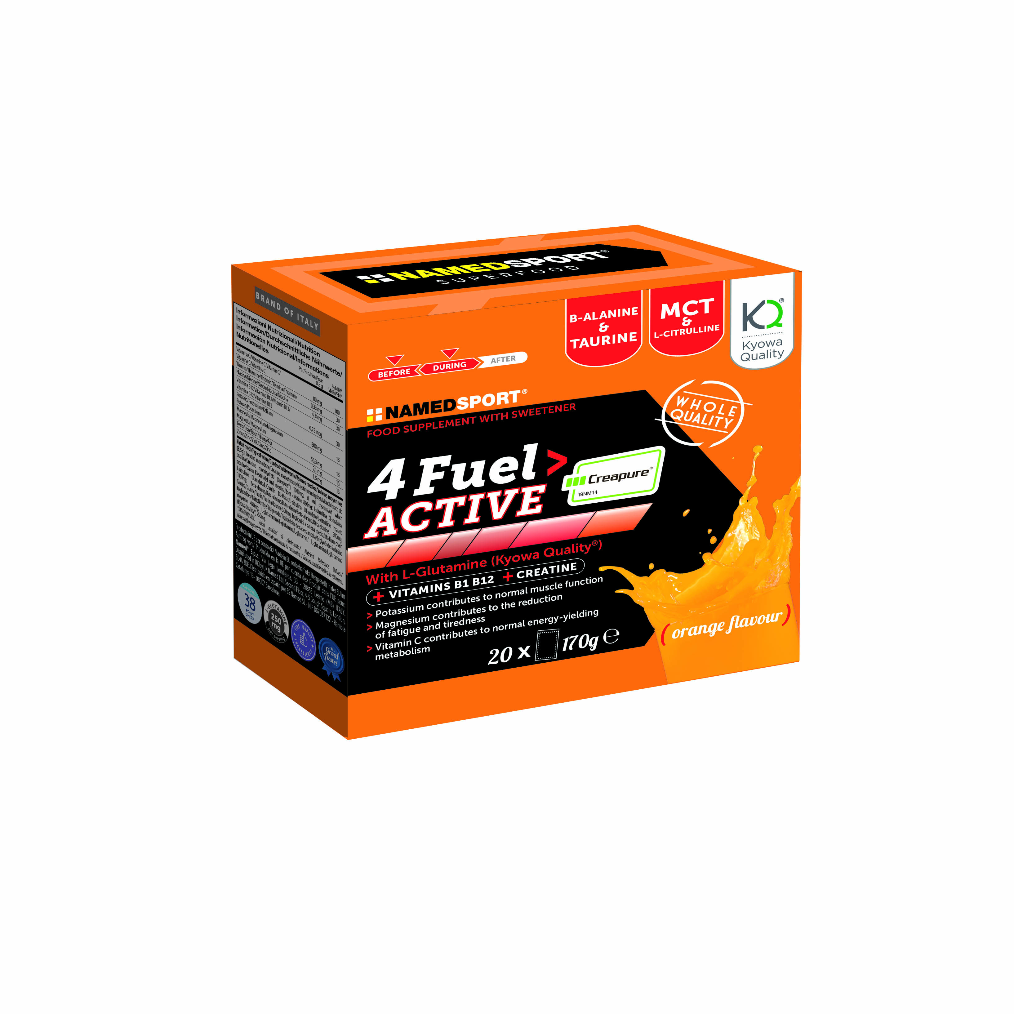 NamedSport 4 Fuel Active 20 sobres NamedSport 4 Fuel Active 20 sobres