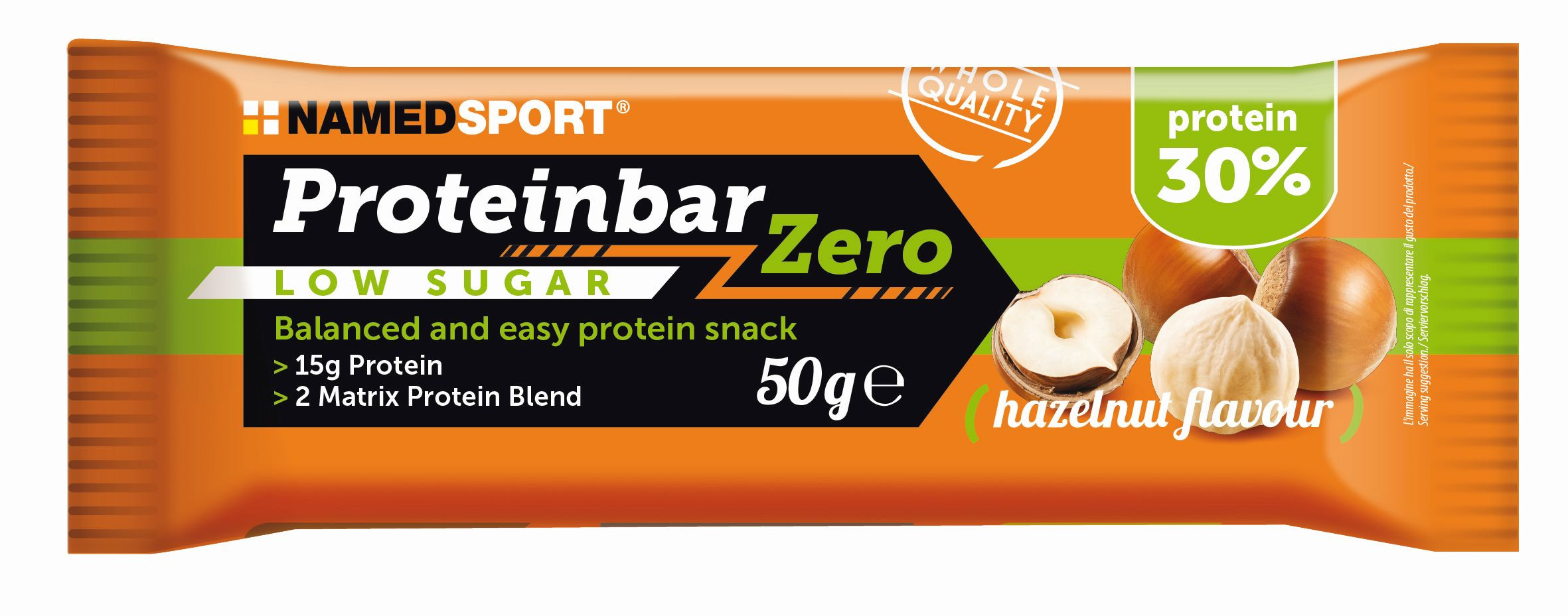 NamedSport Protein Bar Zero 12 barritas x 50 gr BULEVIP